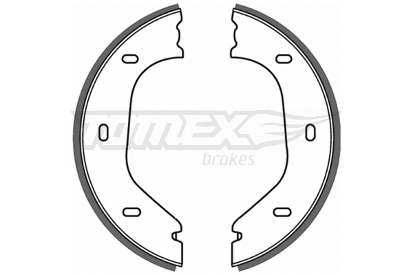 Sada brzdových čeľustí TOMEX Brakes